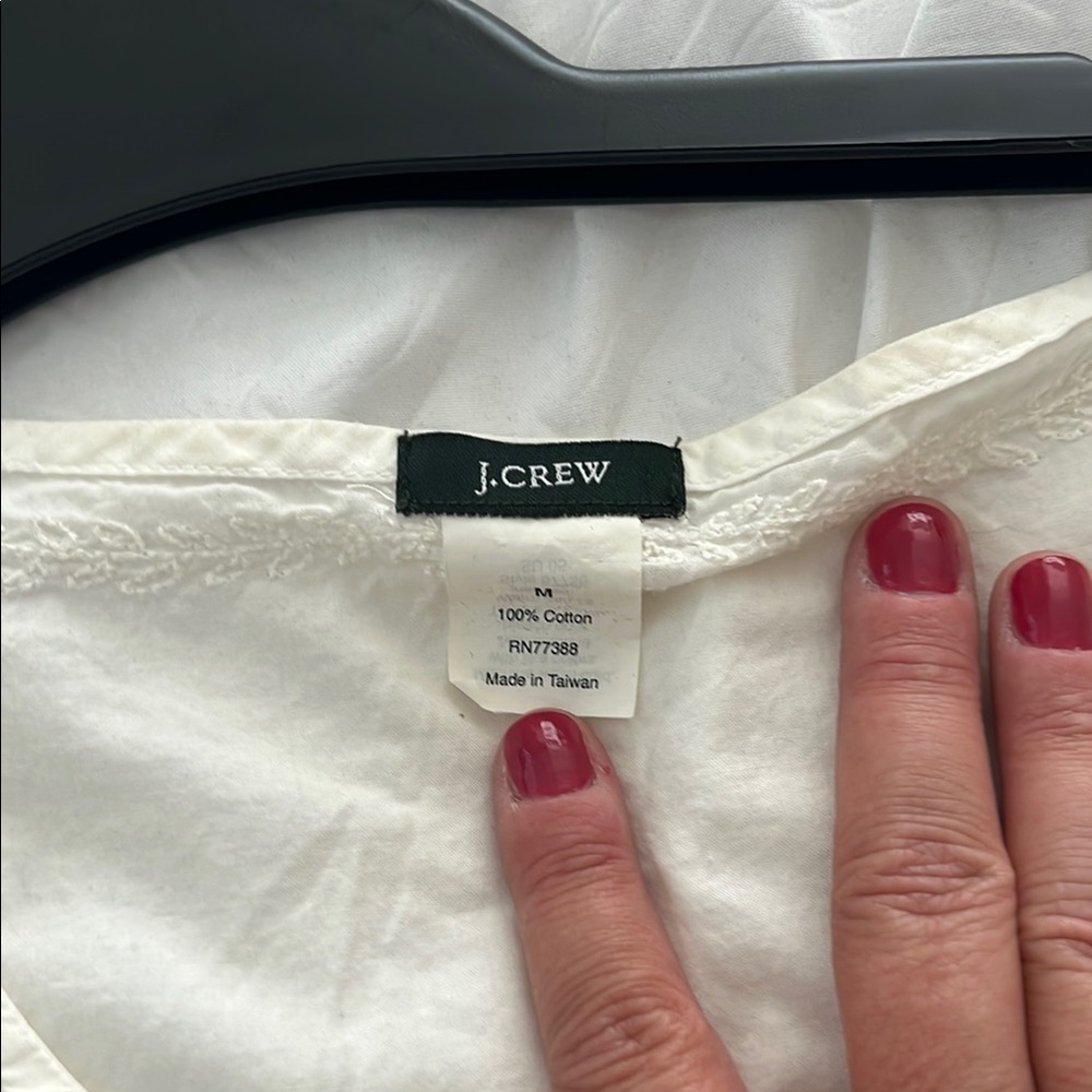 J. Crew White Chemise Elegant Intimates